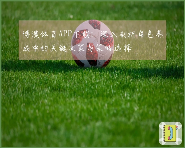 博澳体育APP下载：深入剖析角色养成中的关键决策与策略选择